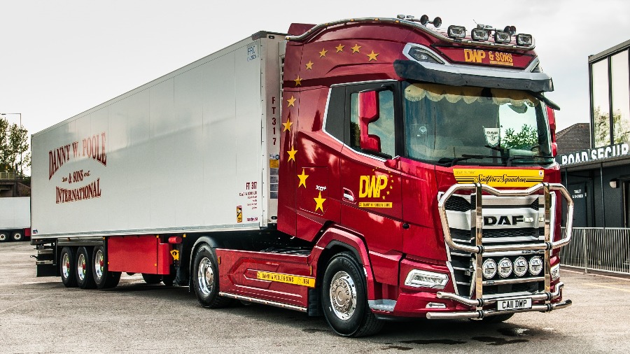New Livery and New DAF XG+’s for Danny W Poole & Sons