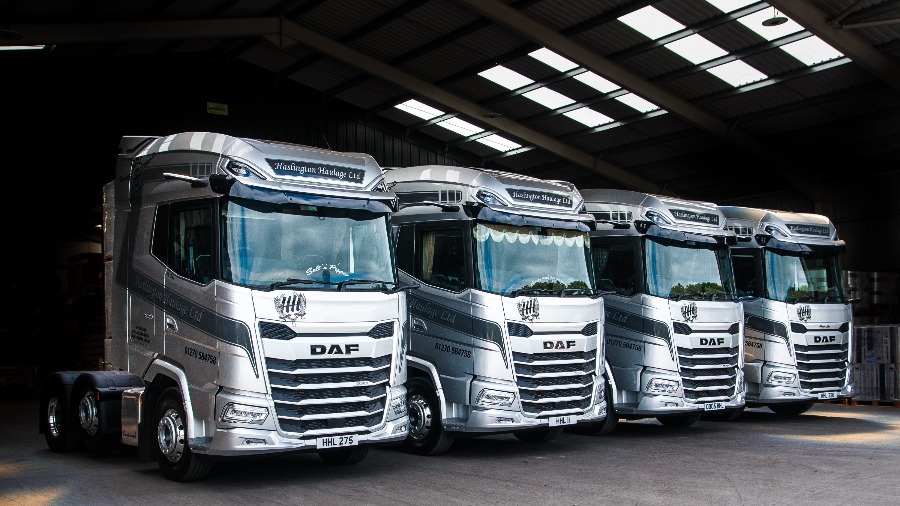 Haslington Haulage Enhances Fleet with Four State-of-the-Art DAF XG+ Trucks