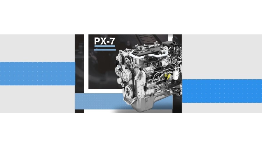 How the PACCAR PX 7 engine enhances the DAF XD performance?