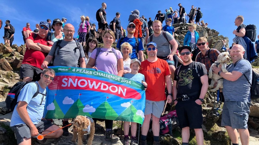 Motus Colleagues Take on 4 Peaks Challenge