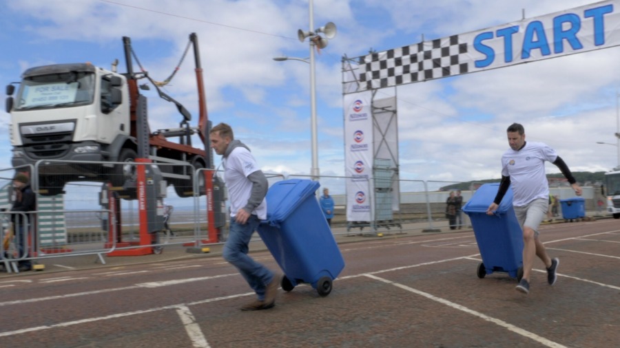 MOTUS Commercials Showcase Trucks and Man Power at the National Refuse Championships