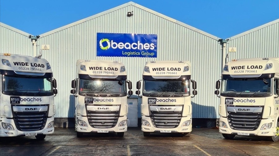 New DAFs for Beaches Logistics Carlisle