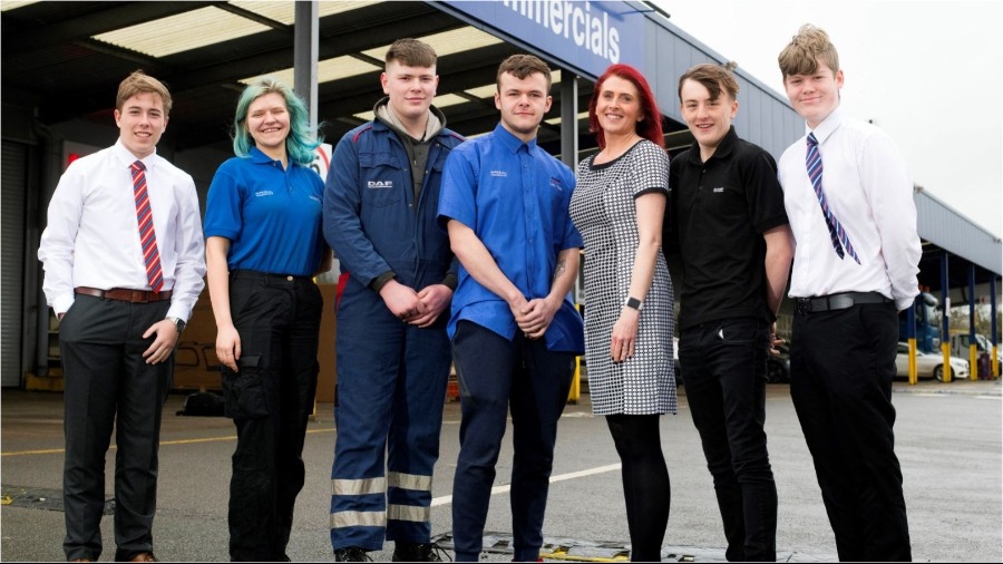 Award Winning Apprenticeship Scheme for Motus Commercials