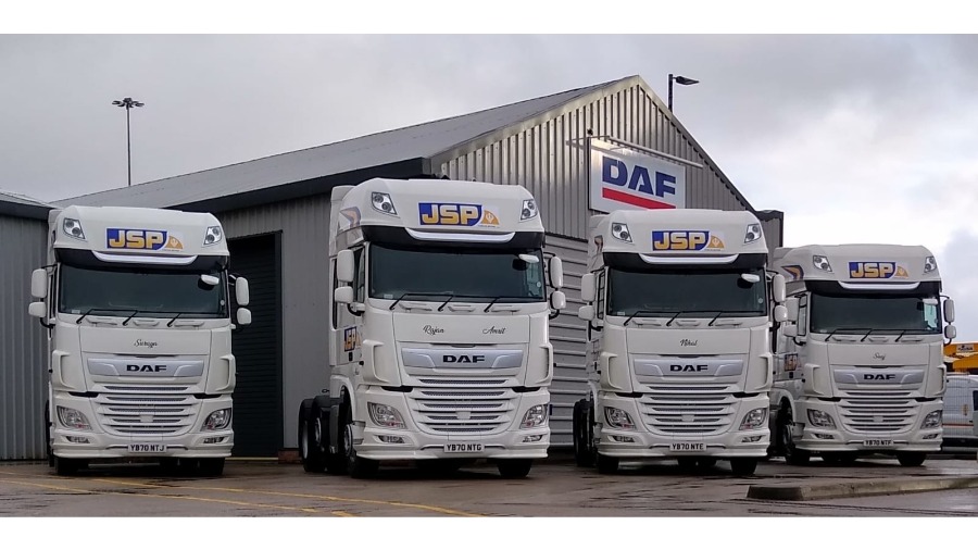Four New DAFs to celebrate JSP Hauliers  Ten-Year Anniversary