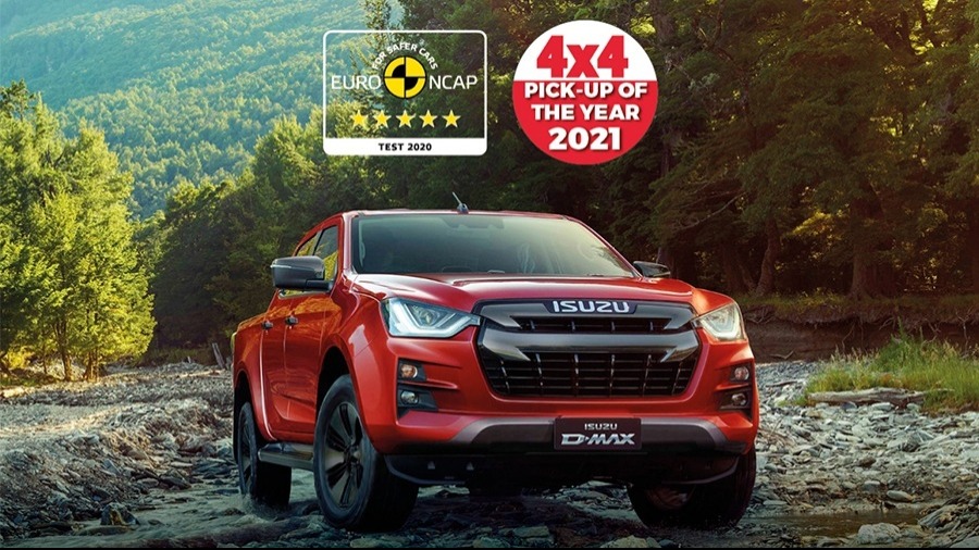 The New Isuzu D-Max Crowned 2021 Pick-Up of the Year by 4x4 Magazine