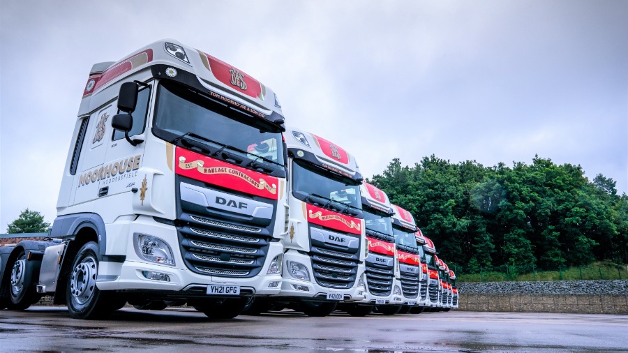 Tom Moorhouse and Son Ltd Takes Delivery of Twelve New DAF’s