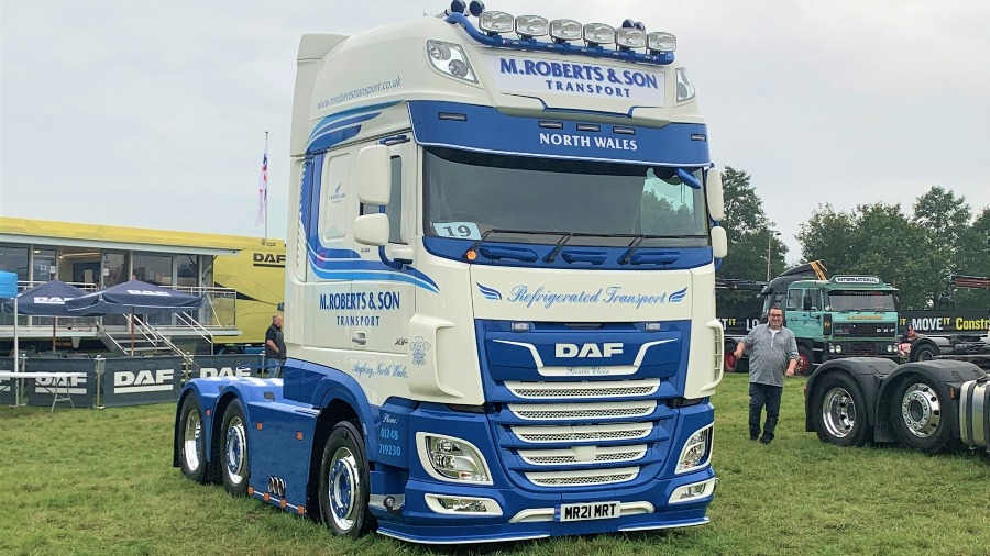 Top Spec DAF XF Marks 10 Year Anniversary for M.Roberts & Son Transport