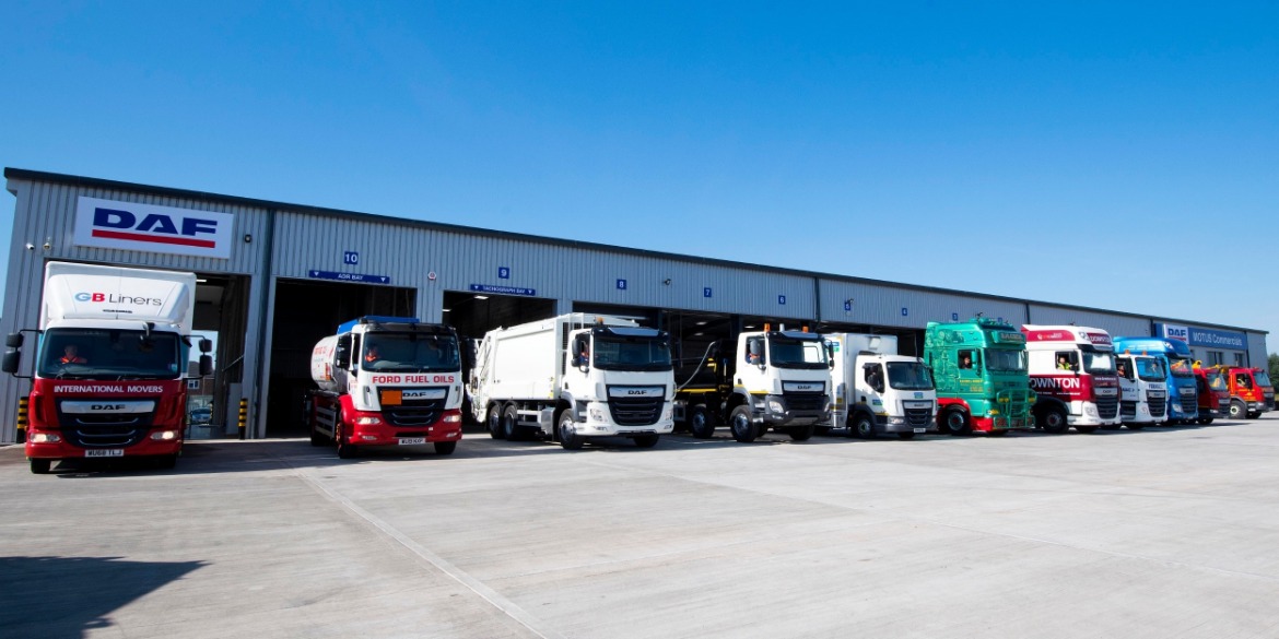 Local DAF customers of Motus Commercials Gloucester